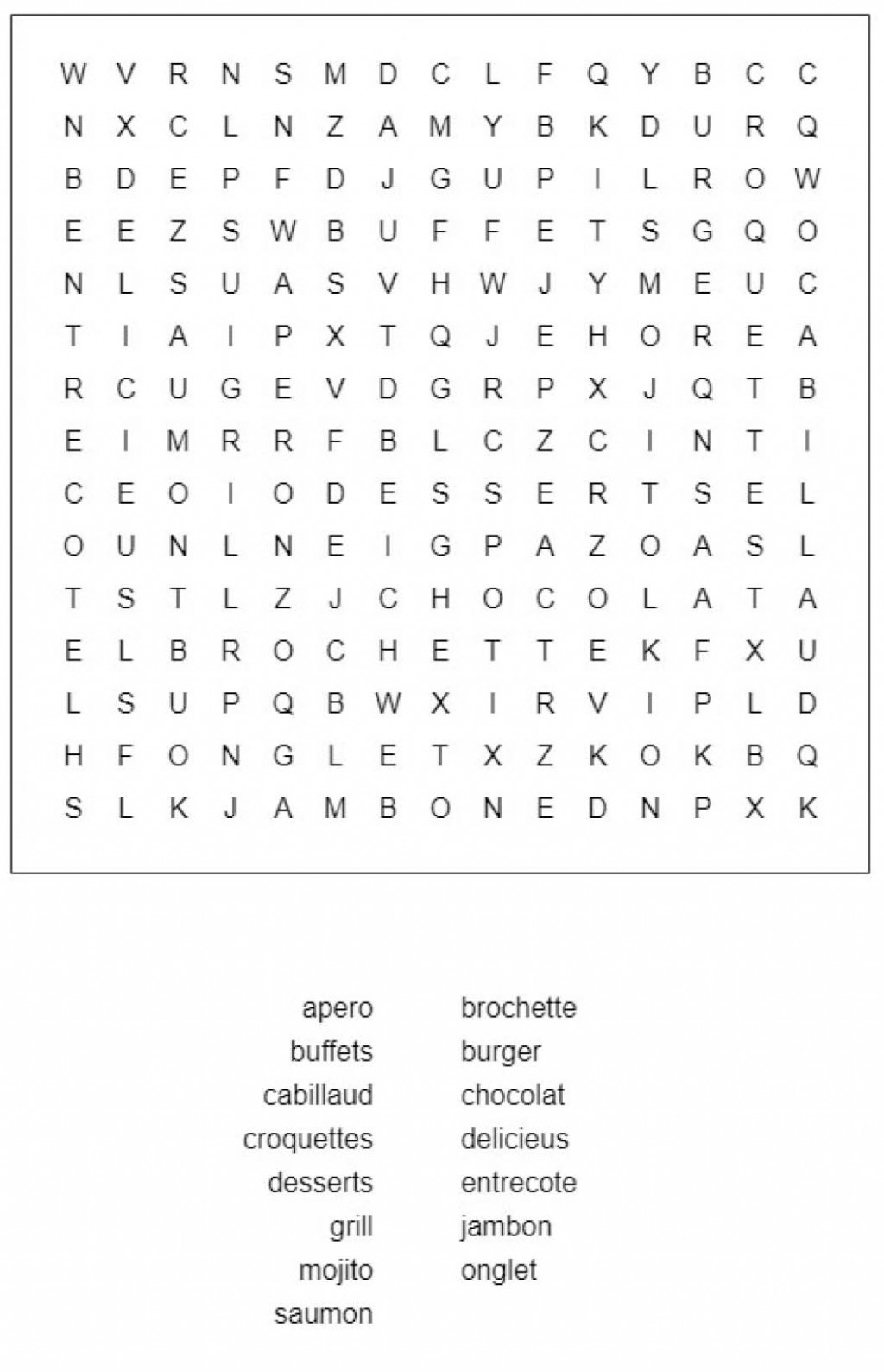 DélicieusementChezVous 3 Qui peut trouver les mots cachés ? Restaurants Colmar DélicieusementChezVous 3 Qui peut trouver les mots cachés ? Restaurants Colmar